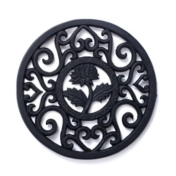 Japanese cast iron teapot base, Cast Iron Pot Holder base Kettle Boutique Flower Metal Mattress Heat Insulation WY817
Japanese cast iron teapot base, Cast Iron Pot Holder base Kettle Boutique Flower Metal Mattress Heat Insulation WY817
