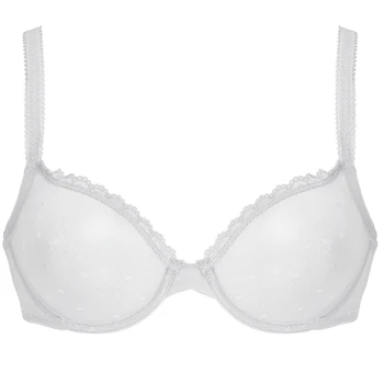

White Bras For Women Thin See Through Sexy Bra Lace Mesh Hollow UK US EU CA Size 32 34 36 38 40 42 44 A B C D DD E DDD F Cups