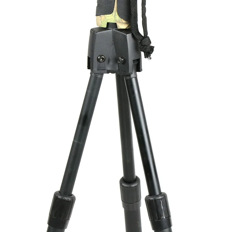 V Shaped Rotating Tripod Telescopic Shooting Stick Stand8Sporting