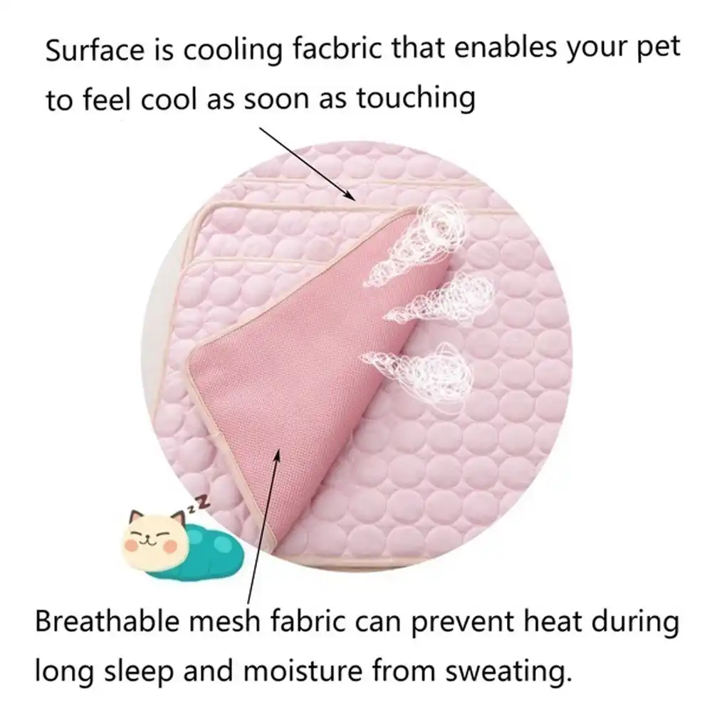 cool pad summer mat cotton breathable heat relief