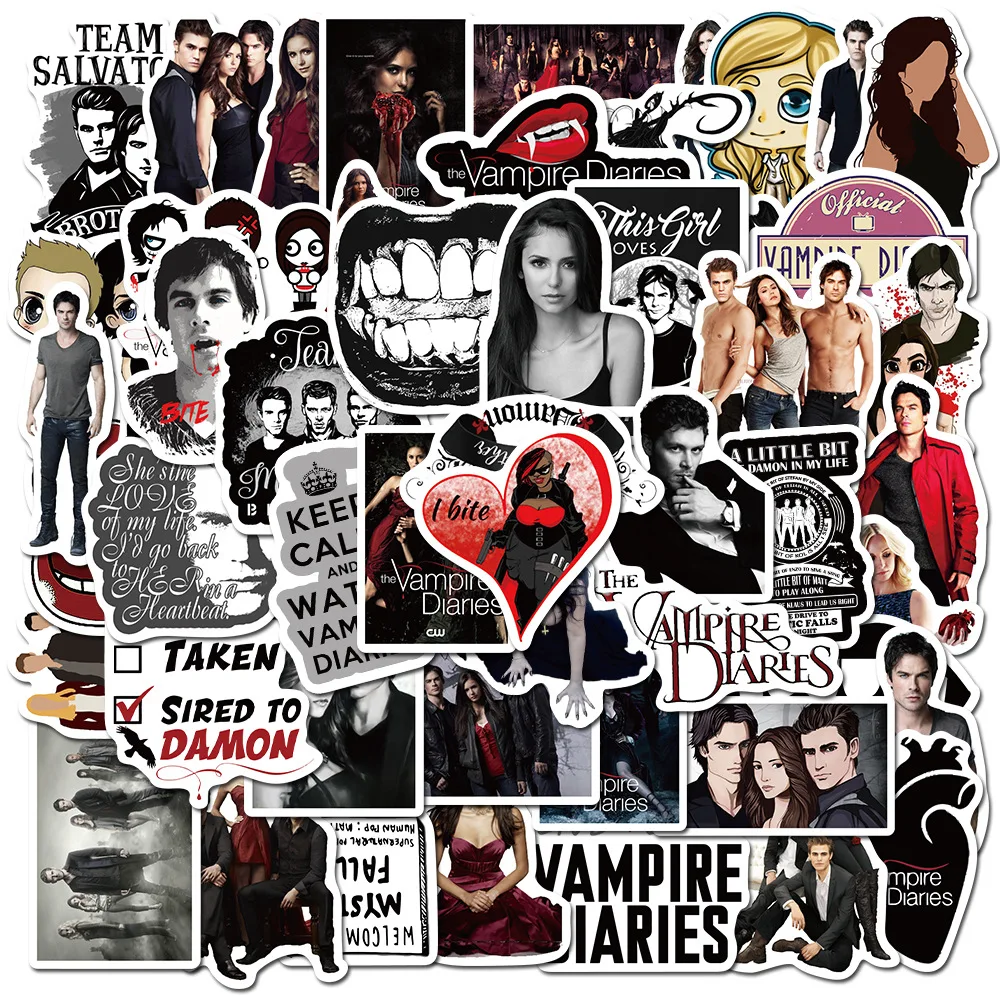10/30/50PCS American TV series The Vampire Diaries Graffiti Luggage Laptop Guitar Bike Skateboard Gift Toy Sticker Wholesale
10/30/50PCS American TV series The Vampire Diaries Graffiti Luggage Laptop Guitar Bike Skateboard Gift Toy Sticker Wholesale