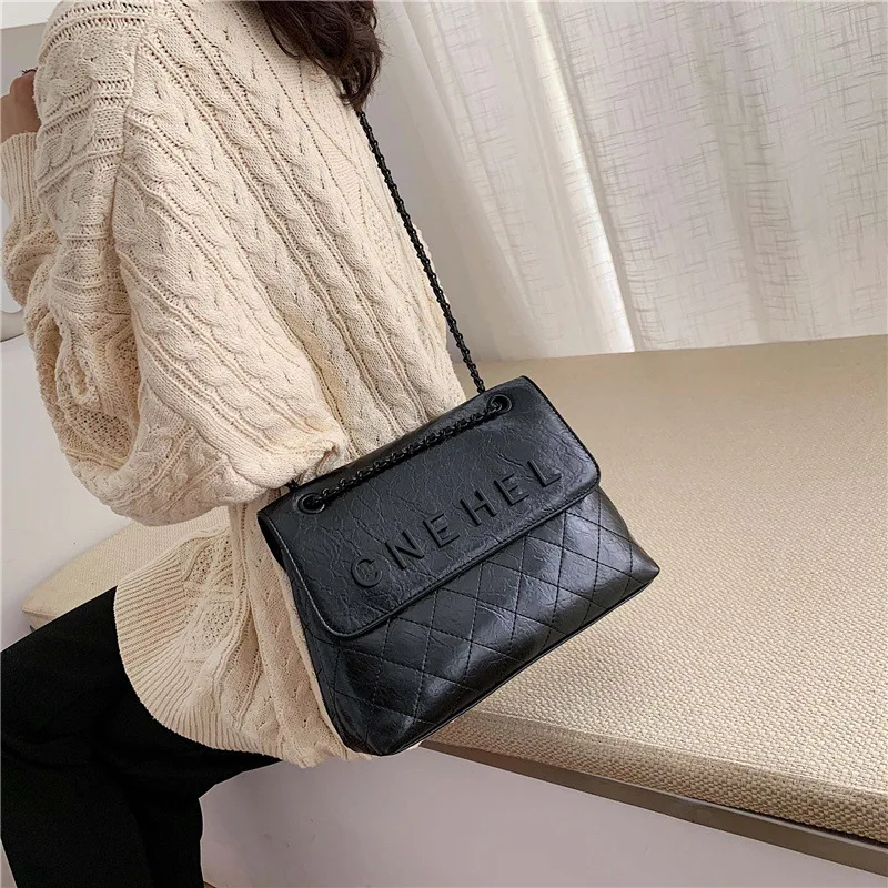 Bag WOMEN'S Bag New Style 2019 France Non-mainstream Sense Western Style Textured Versatile Autumn And Winter Shoulder Bag
Bag WOMEN'S Bag New Style 2019 France Non-mainstream Sense Western Style Textured Versatile Autumn And Winter Shoulder Bag