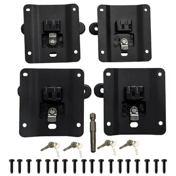 4 Set Locking Bed Tie Down + Cleat Standard Interface Plates For Ford F150 15-19
4 Set Locking Bed Tie Down + Cleat Standard Interface Plates For Ford F150 15-19