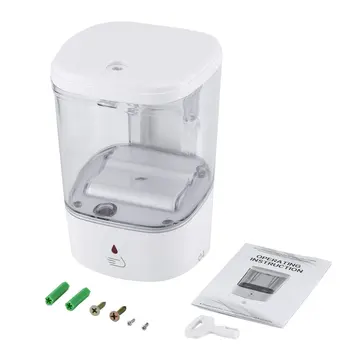 700Ml Touchless Hand Soap Dispenser Automatic Wall Mount Ir Sensor Touchless Soap Dispenser Kitchen Soap Lotion Pump
700Ml Touchless Hand Soap Dispenser Automatic Wall Mount Ir Sensor Touchless Soap Dispenser Kitchen Soap Lotion Pump