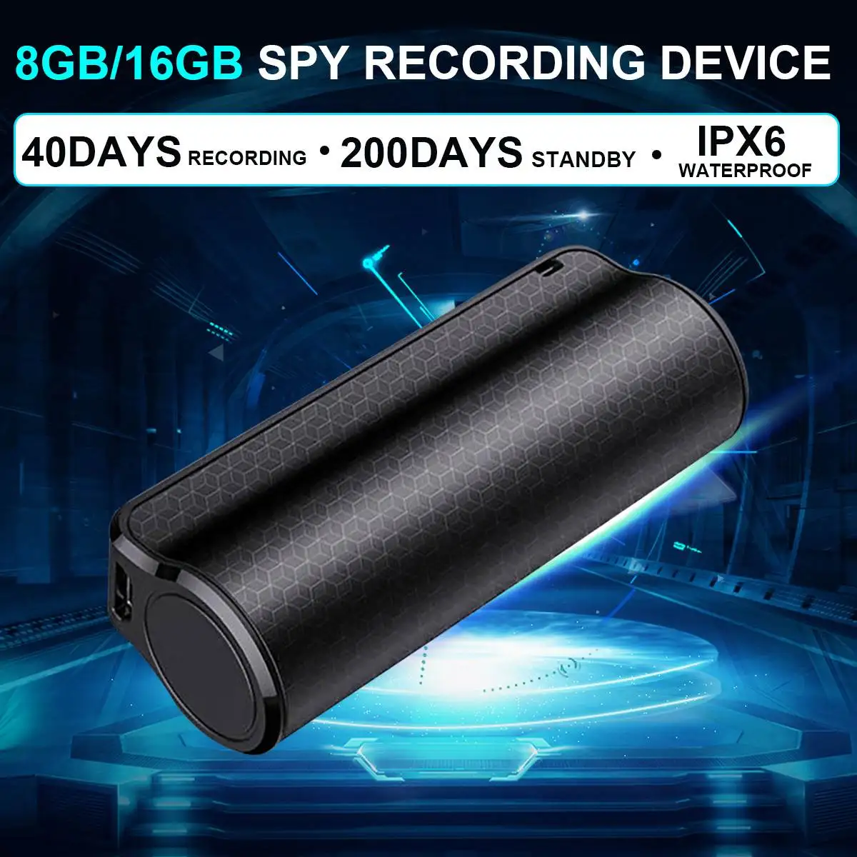 8/16GB Waterproof Super Long Standby Time Recording Pen Digital Voice Recorder Professional Mini Noise Reduction Wall Listener 
8/16GB Waterproof Super Long Standby Time Recording Pen Digital Voice Recorder Professional Mini Noise Reduction Wall Listener