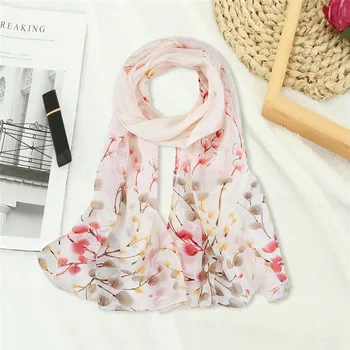 Ladies Chiffon Print Long Soft Wrap Scarf Ladies Shawl Scarf chiffon hijab Head ponchos and capes Scarves Women 2019 
Ladies Chiffon Print Long Soft Wrap Scarf Ladies Shawl Scarf chiffon hijab Head ponchos and capes Scarves Women 2019