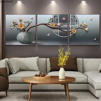QIANZEHUI,DIY 5D Living room Triple simple modern vase Diamond Embroidery,Round Diamond Full rhinestone Diamond painting 
QIANZEHUI,DIY 5D Living room Triple simple modern vase Diamond Embroidery,Round Diamond Full rhinestone Diamond painting