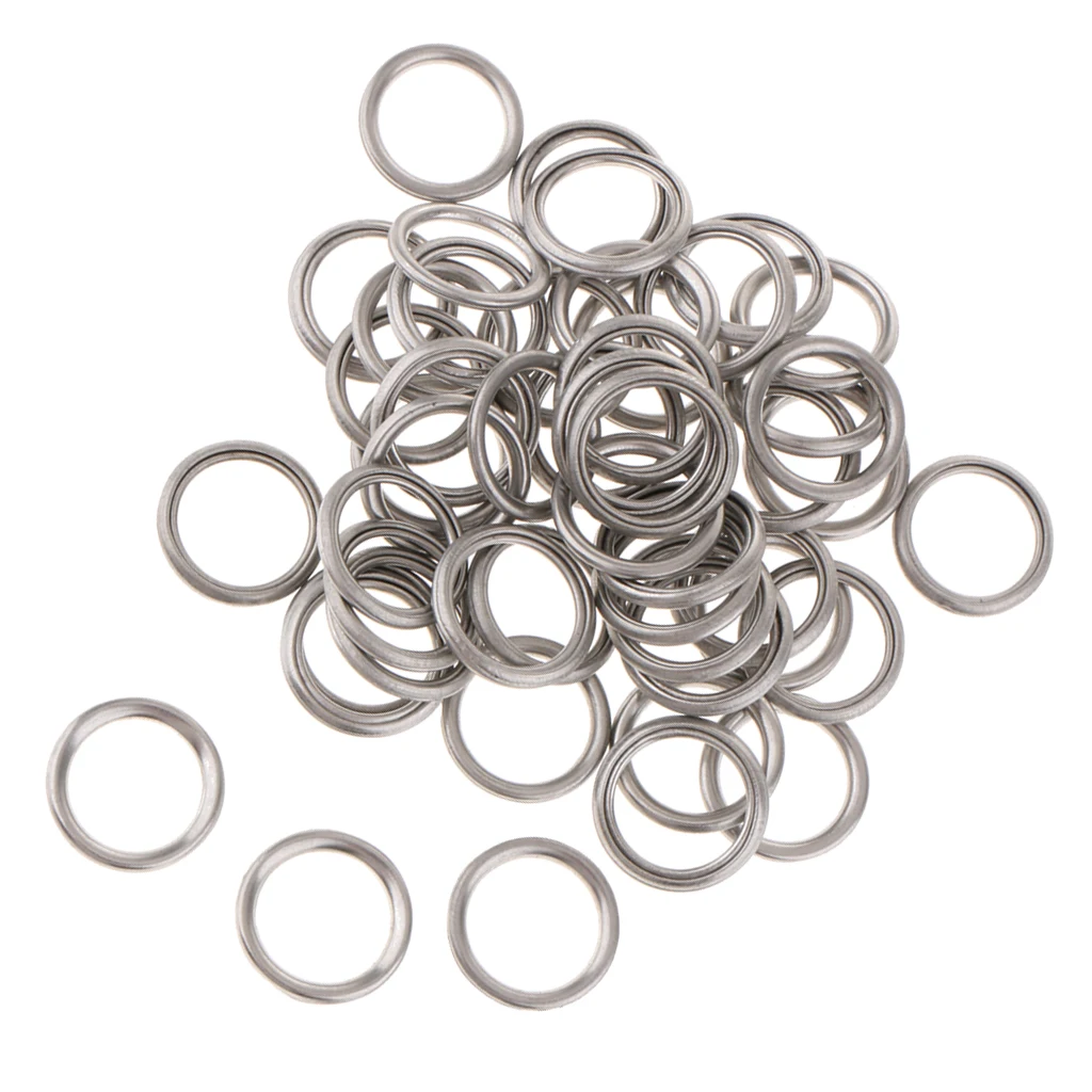 50PCS OIL DRAIN PLUG WASHER SLIVER GASKETS (MD050317) For Mitsubishi V5 V6 50PCS OIL DRAIN PLUG WASHER SLIVER GASKETS (MD050317) For Mitsubishi V5 V6