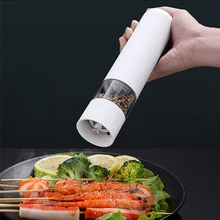 Electric Pepper Mill Automatic Salt Pepper Grinder With Led Light Adjustable Coarseness For Spices Kitchen Utensils And Gadgets
Electric Pepper Mill Automatic Salt Pepper Grinder With Led Light Adjustable Coarseness For Spices Kitchen Utensils And Gadgets