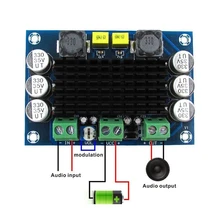 XH-M542 TPA3116D2 Mono 100W Digital Amplifier Board Digital Audio Power DIY HIFI Amp Module 12-26V DC Speaker Accessories
XH-M542 TPA3116D2 Mono 100W Digital Amplifier Board Digital Audio Power DIY HIFI Amp Module 12-26V DC Speaker Accessories