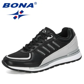 BONA 2020 New Designers Men Casual Shoes Lace Up Sneakers No-Slip Men Vulcanize Shoes Outdoor Leisure Footwear Tenis Masculino
BONA 2020 New Designers Men Casual Shoes Lace Up Sneakers No-Slip Men Vulcanize Shoes Outdoor Leisure Footwear Tenis Masculino