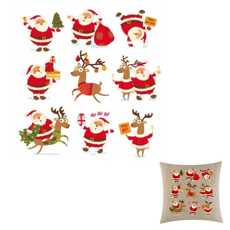 9Pcs/Set Small Merry Christmas Iron On Patches DIY Accessory Heat Transfer Washable Stickers For Clothes Bag Print Hoodies Jeans
9Pcs/Set Small Merry Christmas Iron On Patches DIY Accessory Heat Transfer Washable Stickers For Clothes Bag Print Hoodies Jeans