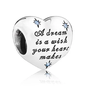 Original Cinderella Love Heart Dream With Crystal Beads Fit 925 Sterling Silver Bead Charm Bracelet Diy Jewelry
Original Cinderella Love Heart Dream With Crystal Beads Fit 925 Sterling Silver Bead Charm Bracelet Diy Jewelry