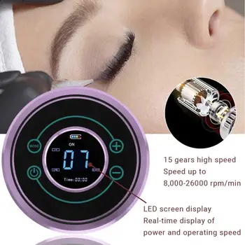 Semi-Permanent Electric Tattoo Pen Machine Professional Makeup Eyebrow Lip Contour Tattoo device Panel Control Machine US Plug
Semi-Permanent Electric Tattoo Pen Machine Professional Makeup Eyebrow Lip Contour Tattoo device Panel Control Machine US Plug