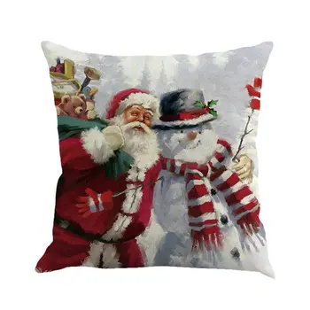 Christmas element print Claus Linen Hug Pillowcase Cushion Cover Digital Printing Pattern Plain Cotton
Christmas element print Claus Linen Hug Pillowcase Cushion Cover Digital Printing Pattern Plain Cotton