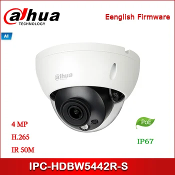 Dahua IP camera IPC-HDBW5442R-S 4MP WDR IR Dome AI Network Camera support POE Security camera
Dahua IP camera IPC-HDBW5442R-S 4MP WDR IR Dome AI Network Camera support POE Security camera