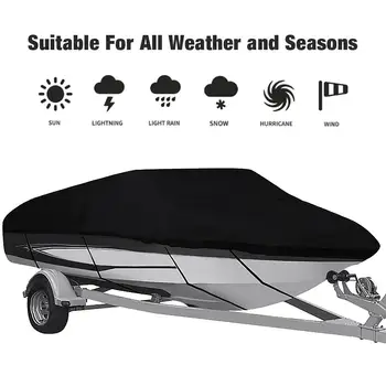Trailerable Boat Cover Fishing Speedboat V-shape Boat Cover Heavy Duty Boats Shell Protector 11-13FT-V 14-16FT-V Accessories
Trailerable Boat Cover Fishing Speedboat V-shape Boat Cover Heavy Duty Boats Shell Protector 11-13FT-V 14-16FT-V Accessories