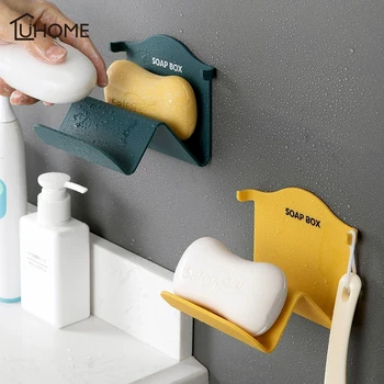 Multi-function Soap Dish Bathroom Wall Mounted Storage Soap Rack Box Container Wall Storage Holder Free Punching Drain Soap Box
Multi-function Soap Dish Bathroom Wall Mounted Storage Soap Rack Box Container Wall Storage Holder Free Punching Drain Soap Box