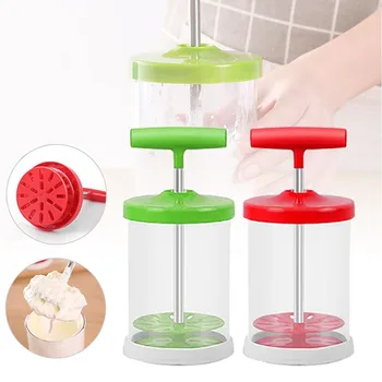 Manual Professional Whipping Cream Dispenser Handheld DIY Whipped Cream Dispenser Cream Whipper Maker Kitchen Baking Tool
Manual Professional Whipping Cream Dispenser Handheld DIY Whipped Cream Dispenser Cream Whipper Maker Kitchen Baking Tool