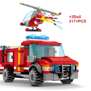 317+Pcs Building Blocks Car Toy for Children DIY 603035 Fire Helicopter Loader Technic Educational Blocks Toy
317+Pcs Building Blocks Car Toy for Children DIY 603035 Fire Helicopter Loader Technic Educational Blocks Toy