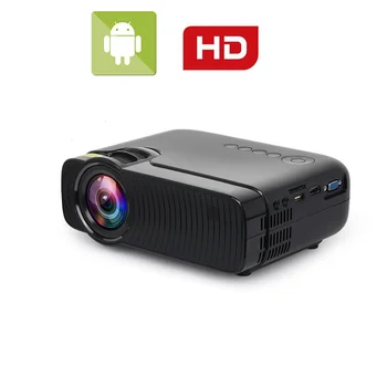 Portable LED Projector Full HD Android WiFi bluetooth Home Cinema Smart Proyector 720P Resolution Projetor with HiFi Speaker
Portable LED Projector Full HD Android WiFi bluetooth Home Cinema Smart Proyector 720P Resolution Projetor with HiFi Speaker