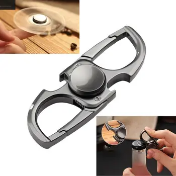 Multi-functional Beer Bottle Opener Key Rings Kitchen Bar Chain Unique Creative Fidget Spinner Alloy Key Useful Kitchen Tools
Multi-functional Beer Bottle Opener Key Rings Kitchen Bar Chain Unique Creative Fidget Spinner Alloy Key Useful Kitchen Tools