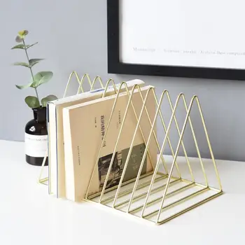Ins Rose Gold Bookshelf Desktop Metal Book Block Office Newspapers Magazines Storage Rack Scandinavian Home Decor Golden Shelf
Ins Rose Gold Bookshelf Desktop Metal Book Block Office Newspapers Magazines Storage Rack Scandinavian Home Decor Golden Shelf