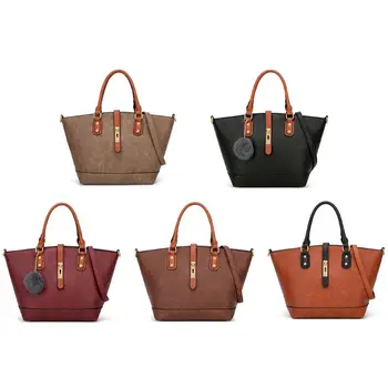 Euramerican Style Women Satchel Shoulder Bag PU Leather Ladies Handbag for Party M6CC 
Euramerican Style Women Satchel Shoulder Bag PU Leather Ladies Handbag for Party M6CC