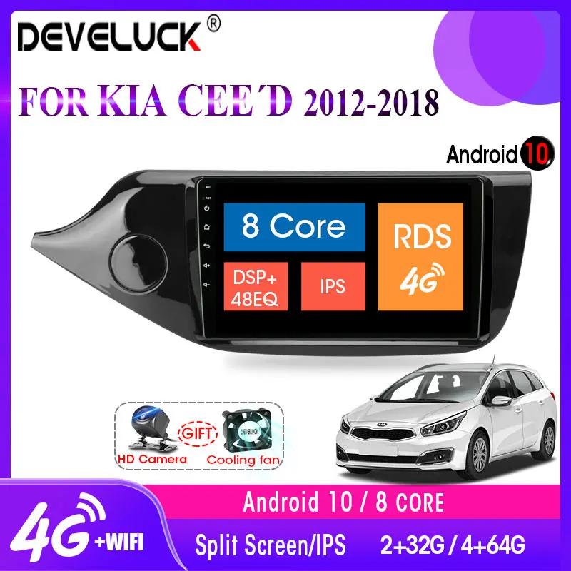 Android 10.0 Car Radio For KIA Cee'd CEED JD 2012-2018 2din GPS Navigation Bluetooth 4G+64G DSP+48EQ RDS Multimedia Video Player
Android 10.0 Car Radio For KIA Cee'd CEED JD 2012-2018 2din GPS Navigation Bluetooth 4G+64G DSP+48EQ RDS Multimedia Video Player