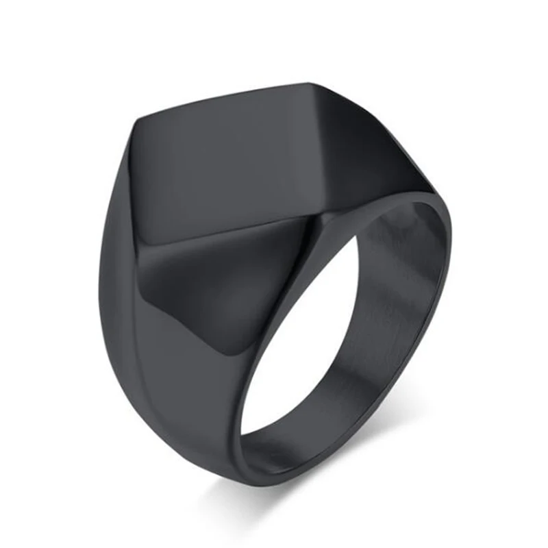 Men Titanium Ring Silver/Black/Gold Color Stainless Steel Ring Rhombus Design Punk Ring Quality Mirror Polished Fashion Jewelry
Men Titanium Ring Silver/Black/Gold Color Stainless Steel Ring Rhombus Design Punk Ring Quality Mirror Polished Fashion Jewelry