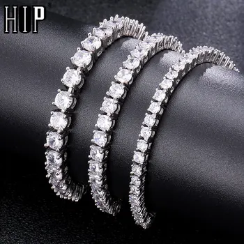 Hip Hop 3/4/5MM Micro Pave Cubic Zircon 1 Row Copper Tennis Chain Bracelet Gold Bling Mens Bracelet For Men Jewelry
Hip Hop 3/4/5MM Micro Pave Cubic Zircon 1 Row Copper Tennis Chain Bracelet Gold Bling Mens Bracelet For Men Jewelry