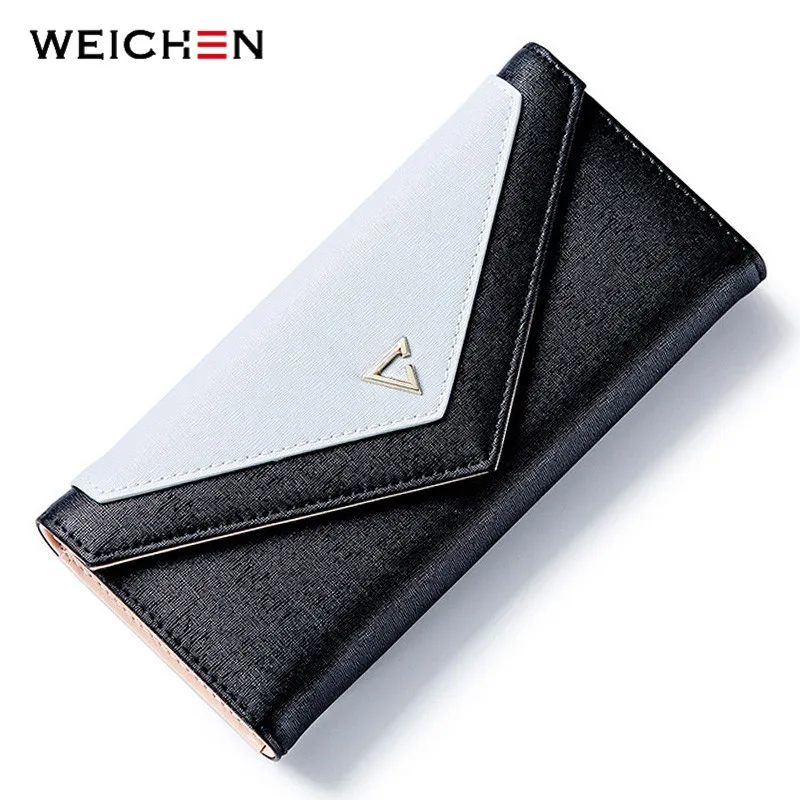 WEICHEN New Geometric Envelope Clutch Wallet For Women, PU Leather Hasp Fashion Design Wallet For Phone Money Bags Coin Purse
WEICHEN New Geometric Envelope Clutch Wallet For Women, PU Leather Hasp Fashion Design Wallet For Phone Money Bags Coin Purse