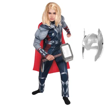 Kids Movie Super Hero Endgame Thor Costume Boys Halloween Superhero Party Fancy Dress Up Children Super Hero Cosplay Jumpsuit
Kids Movie Super Hero Endgame Thor Costume Boys Halloween Superhero Party Fancy Dress Up Children Super Hero Cosplay Jumpsuit