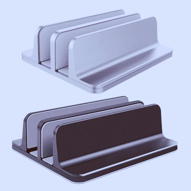 Vertical Aluminum Space-saving Anti Slip Laptop Stand Desktop Erected Holder for Apple MacBook Pro Air Retina Laptop Accessories
Vertical Aluminum Space-saving Anti Slip Laptop Stand Desktop Erected Holder for Apple MacBook Pro Air Retina Laptop Accessories