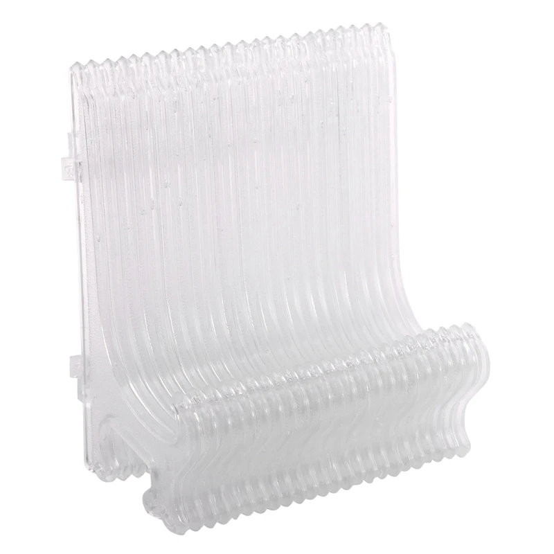 12Pcs/Set Clear Plastic Easels Plate Holders Display Dish Rack Picture Frame Photo Book Pedestal Holder Stand Stander | Дом и сад