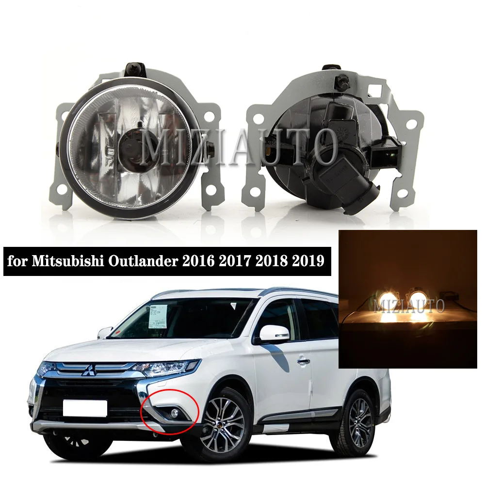 Для Mitsubishi Outlander 2016 2017 2018 2019 автомобильные передние противотуманные фары s