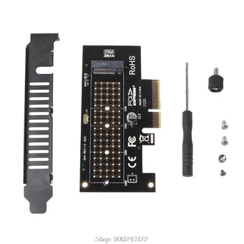M.2 NVMe SSD for NGFF to PCIE X4 Adapter M Key Interface Expansion Card Support PCI Express 3.0 x4 2230-2280 S30 20 Dropship
M.2 NVMe SSD for NGFF to PCIE X4 Adapter M Key Interface Expansion Card Support PCI Express 3.0 x4 2230-2280 S30 20 Dropship