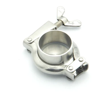 304SS Sanitary Pipe Fitting Set 19mm Pipe OD Sanitary Weld Ferrule + 1/2" Tri Clamp + Silicon Gasket + End Cap For Home Brew
304SS Sanitary Pipe Fitting Set 19mm Pipe OD Sanitary Weld Ferrule + 1/2" Tri Clamp + Silicon Gasket + End Cap For Home Brew