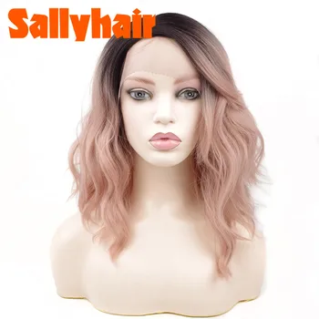 Blonde Pink Ombre Color Lace Front Synthetic Wigs Shoulder Length Deep Invisible Side L Part Natural Wave Short Bob Lace Wig
Blonde Pink Ombre Color Lace Front Synthetic Wigs Shoulder Length Deep Invisible Side L Part Natural Wave Short Bob Lace Wig