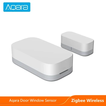 Aqara Door Window Sensor Zigbee Wireless Connection Smart Mini door sensor Work With Xiaomi mijia smart home MI HOME App control 
Aqara Door Window Sensor Zigbee Wireless Connection Smart Mini door sensor Work With Xiaomi mijia smart home MI HOME App control