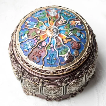 Gifts Music Box Retro Style Valentine's Day Round 12 Constellation Home Decor
Gifts Music Box Retro Style Valentine's Day Round 12 Constellation Home Decor