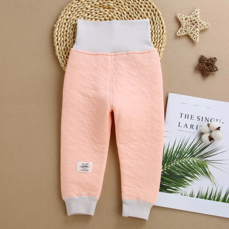 Short in Size Warm Infant High Waist Pants Spring And Autumn Three Layer Warm Bellyband Pants Single Cotton Men And Women Crawle
Short in Size Warm Infant High Waist Pants Spring And Autumn Three Layer Warm Bellyband Pants Single Cotton Men And Women Crawle