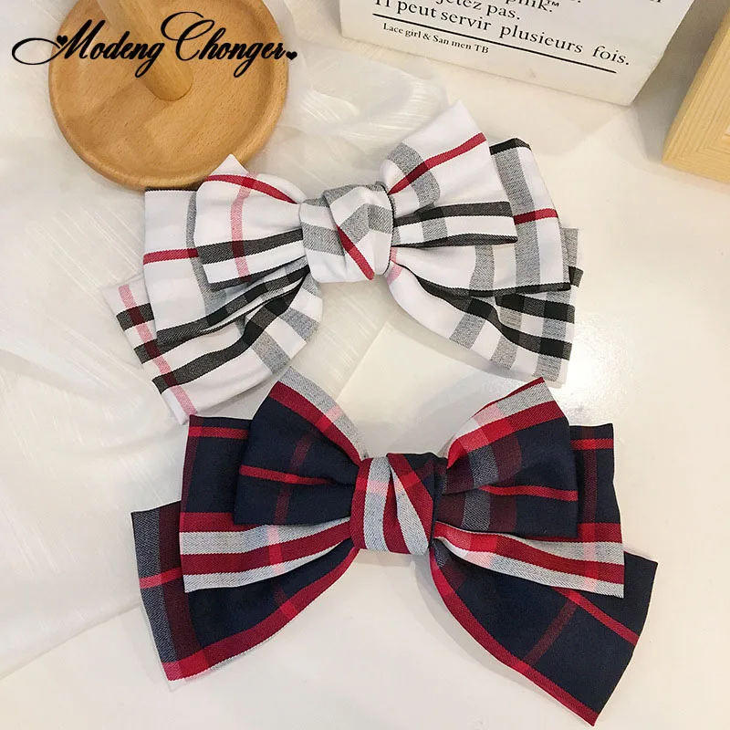Lattice Big Large Bow Hairpin Three Levels Barrettes For Women Girls Stripe Trendy Hair Clips Fashion Hairgrips Hair Accessories
Lattice Big Large Bow Hairpin Three Levels Barrettes For Women Girls Stripe Trendy Hair Clips Fashion Hairgrips Hair Accessories