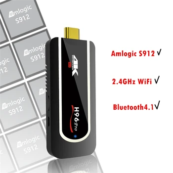 H96 Pro H2 Smart mini PC TV stick Android 7.1 OS Amlogic S912 Octa-Core 2.4G WIFI H.265 HDR BT 4.1 Tv Stick Dongle Set top Box
H96 Pro H2 Smart mini PC TV stick Android 7.1 OS Amlogic S912 Octa-Core 2.4G WIFI H.265 HDR BT 4.1 Tv Stick Dongle Set top Box