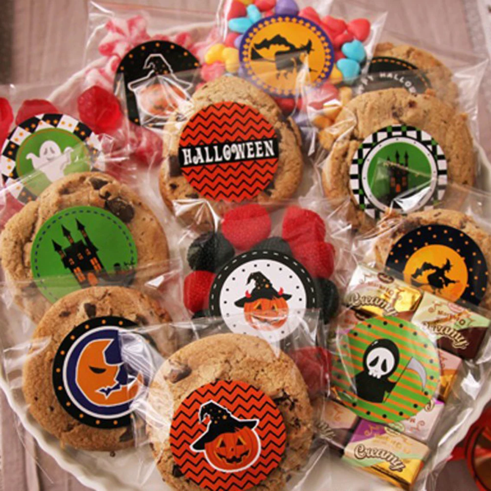 120PCS DIY Paper Crafts Hand Made Labels Packaging Point Sticker Halloween Decoration Made With Love Kraft Sealing Stickers
120PCS DIY Paper Crafts Hand Made Labels Packaging Point Sticker Halloween Decoration Made With Love Kraft Sealing Stickers