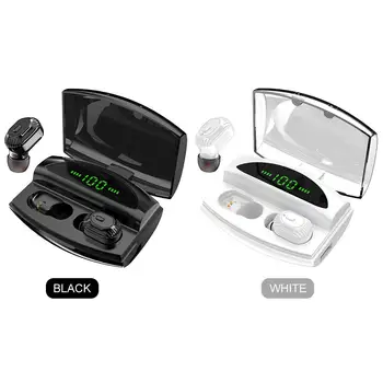TWS Bluetooth 5.0 Earphone Stereo Wireless Headset Mini In-ear Earbuds With Mic Charging Box Sport Headset For Smart Phone
TWS Bluetooth 5.0 Earphone Stereo Wireless Headset Mini In-ear Earbuds With Mic Charging Box Sport Headset For Smart Phone