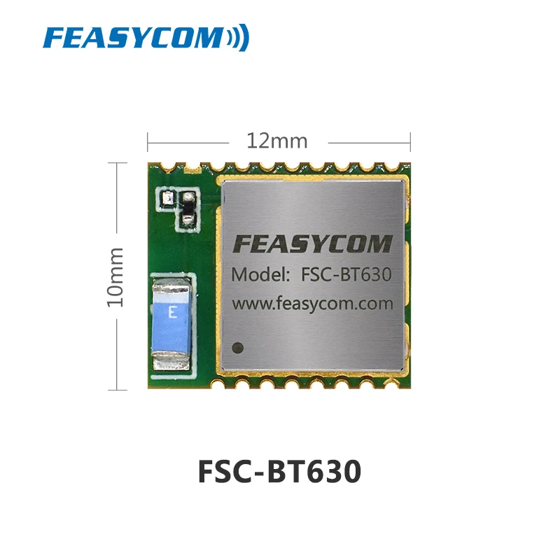 FEASYCOM Mini Size Bluetooth 5.0 Nordic nrf52832 BLE Wireless FCC CE Module for Beacon, Data Transmission IoT Solution
FEASYCOM Mini Size Bluetooth 5.0 Nordic nrf52832 BLE Wireless FCC CE Module for Beacon, Data Transmission IoT Solution