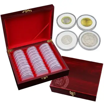 Coin Storage Box Adjustable Antioxidative Collection Case Coin Storage Box Home Simple Container Wooden Display Capsules
Coin Storage Box Adjustable Antioxidative Collection Case Coin Storage Box Home Simple Container Wooden Display Capsules