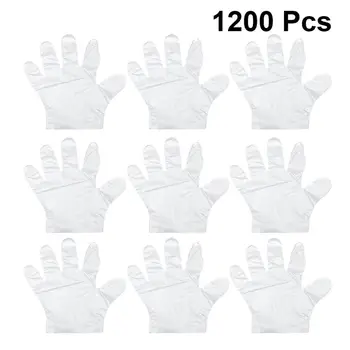 12 Sets 1200pcs Transparent Plastic Disposable Gloves Household Protective Gloves Tattoo Gloves Food Handling Prep Glove
12 Sets 1200pcs Transparent Plastic Disposable Gloves Household Protective Gloves Tattoo Gloves Food Handling Prep Glove
