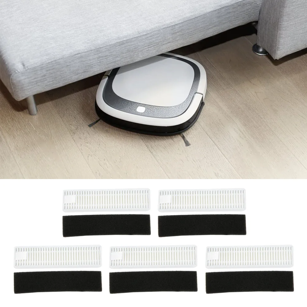 5 Set Carbon Fiber Filter Cotton Accessories Fit for Ecovacs Deebot Slim 2 Home Vacuum Cleaner Parts Accessories
5 Set Carbon Fiber Filter Cotton Accessories Fit for Ecovacs Deebot Slim 2 Home Vacuum Cleaner Parts Accessories